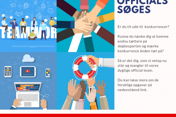 Vi søger nye officials